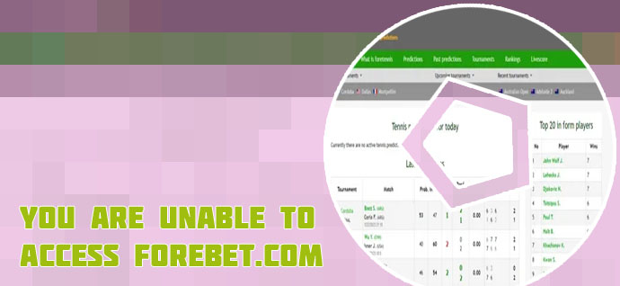 Sure bet prediction forebet