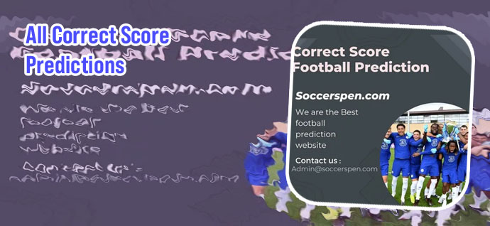 Victor prediction correct score today football